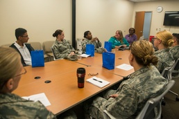 Airmen stand against domestic violence