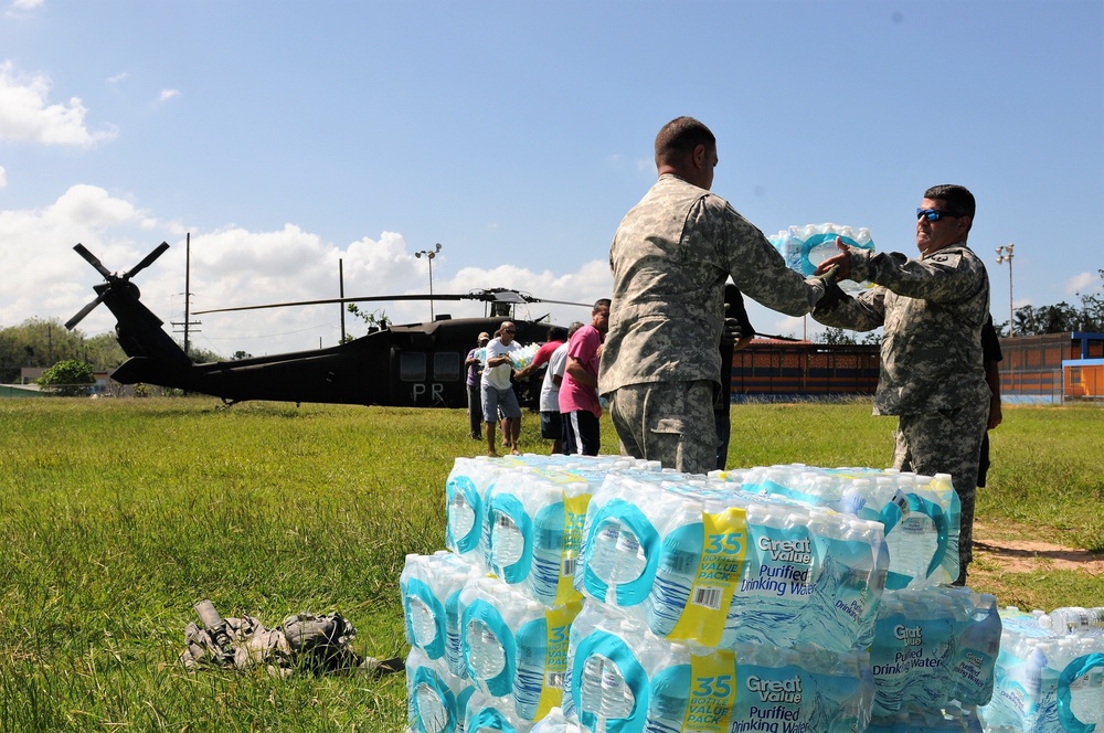 Water and Hygiene Products to Arecibo, Puerto Rico.