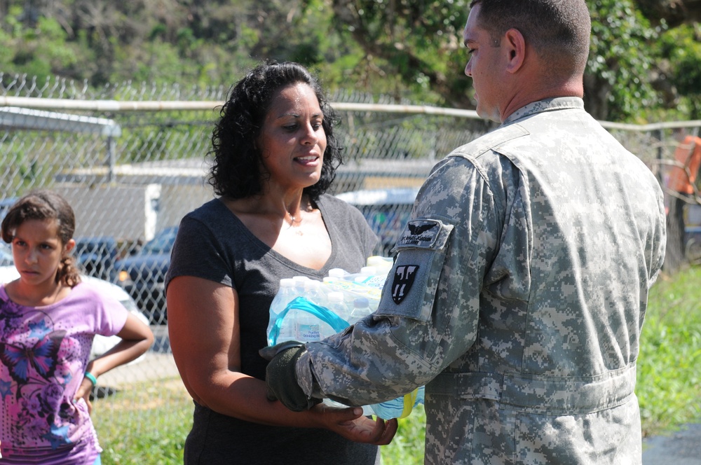 Water and Hygiene Products to Arecibo, Puerto Rico.