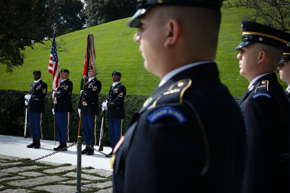 John F. Kennedy Wreath Laying Ceremony