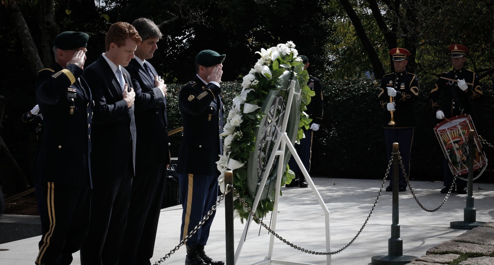 John F. Kennedy Wreath Laying Ceremony