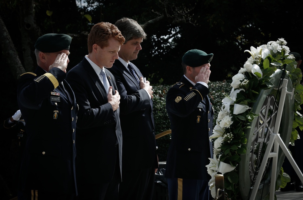 John F. Kennedy Wreath Laying Ceremony