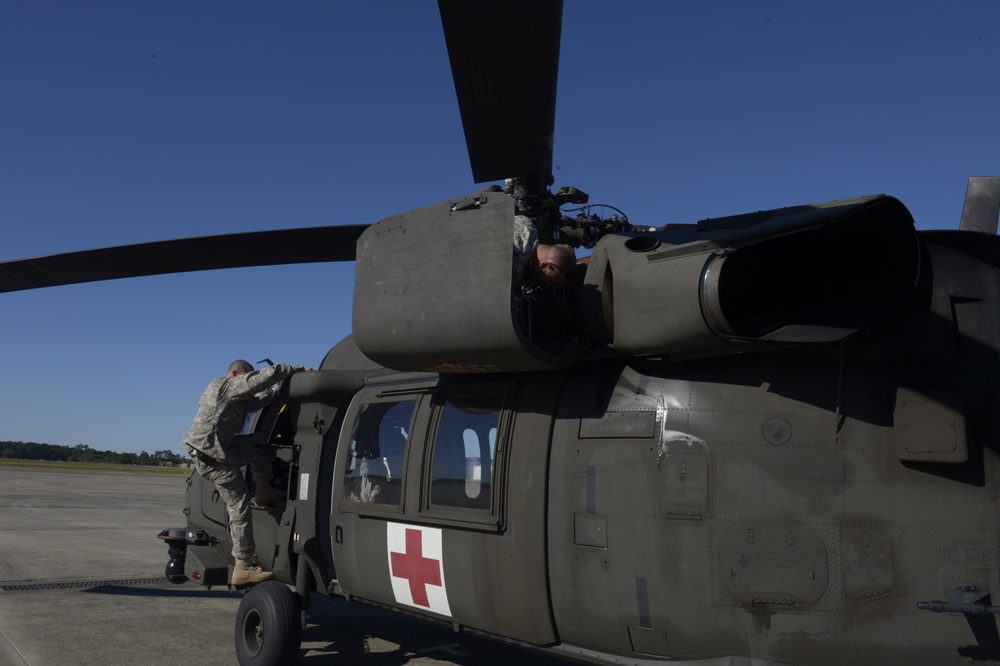 Southern Strike 18 - Medical Evacuation Training (UH-60)