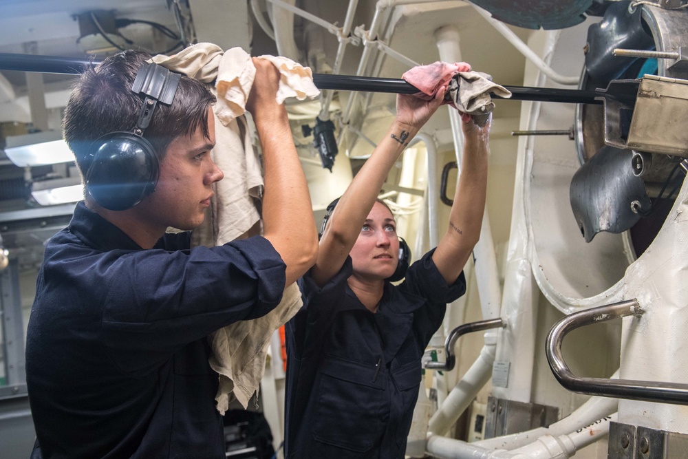 USS Halsey deployment