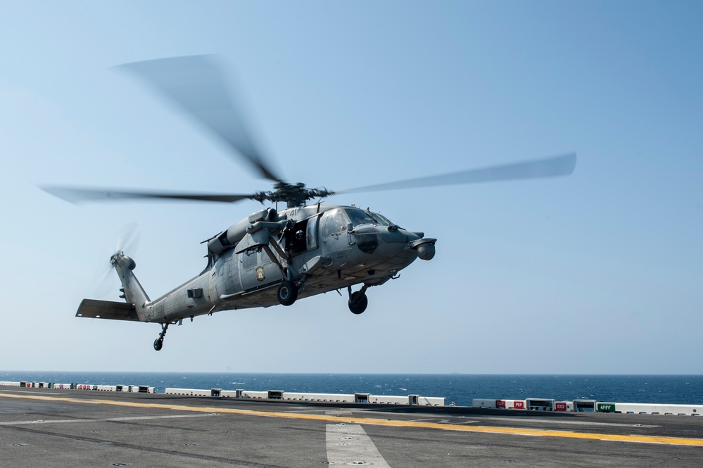 Sea Hawk lands on America