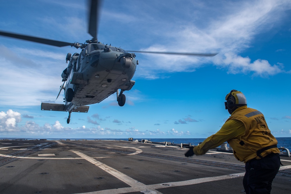 USS Halsey deployment