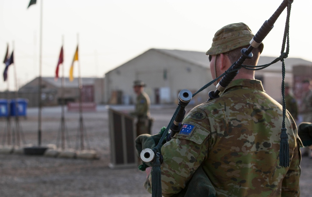 Australian Soldiers Celebrate Regimental Birthday