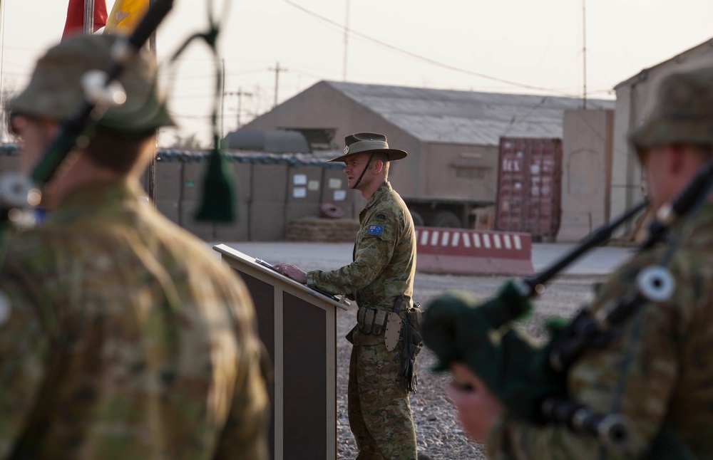 Australian Soldiers Celebrate Regimental Birthday