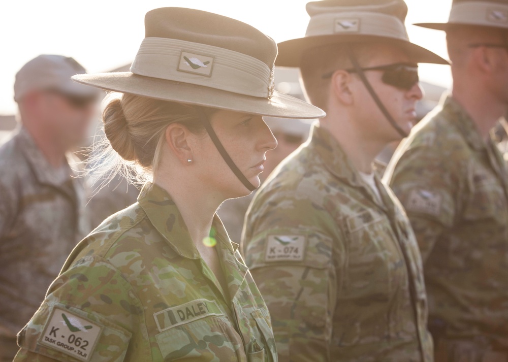 Australian Soldiers Celebrate Regimental Birthday