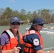 Maria ESF-10 PR Unified Command responders evaluate damaged vessels in Puerto Rico