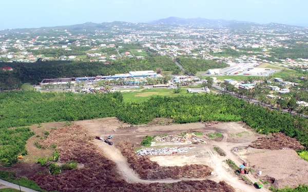 U.S. Virgin Islands from above