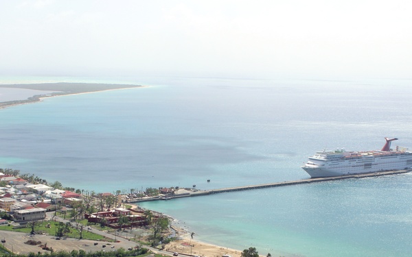 U.S. Virgin Islands from above