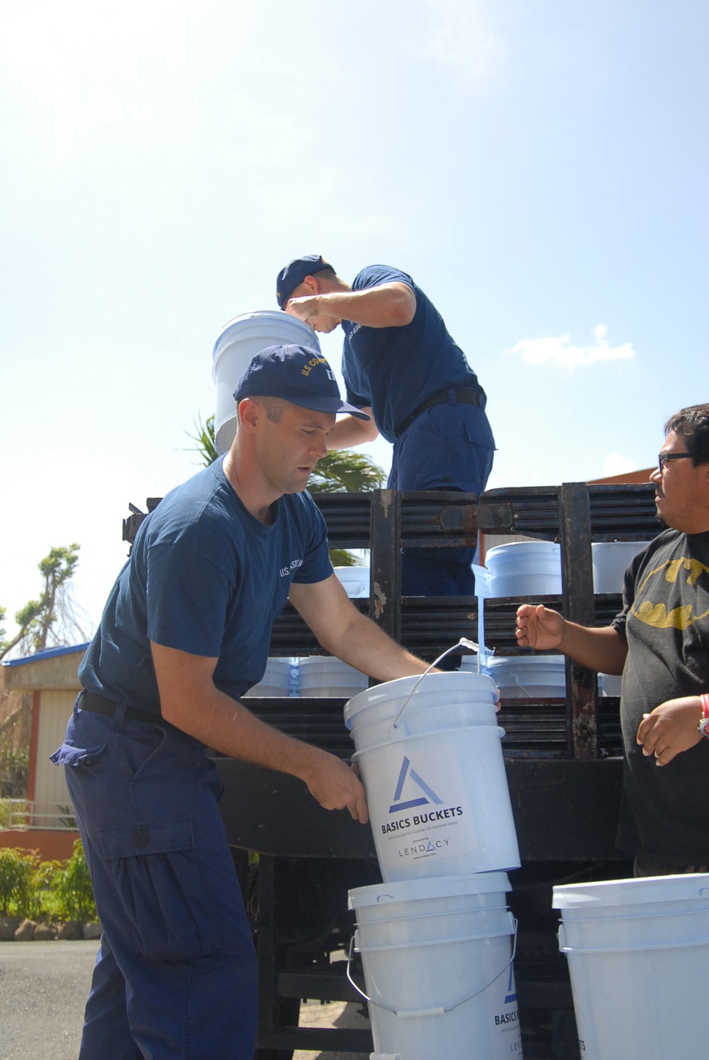 Coast Guard neighbors help deliver aid to remote locations