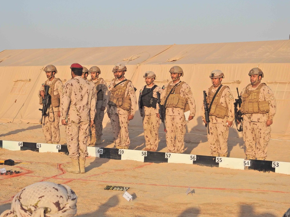 15th Marine Expeditionary Unit, UAE Presidential Defense Force conduct rehearsals during bilateral engagement