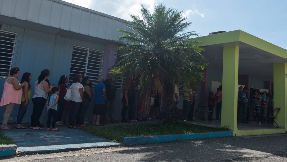 Hurricane Maria: Food and Water Distribution