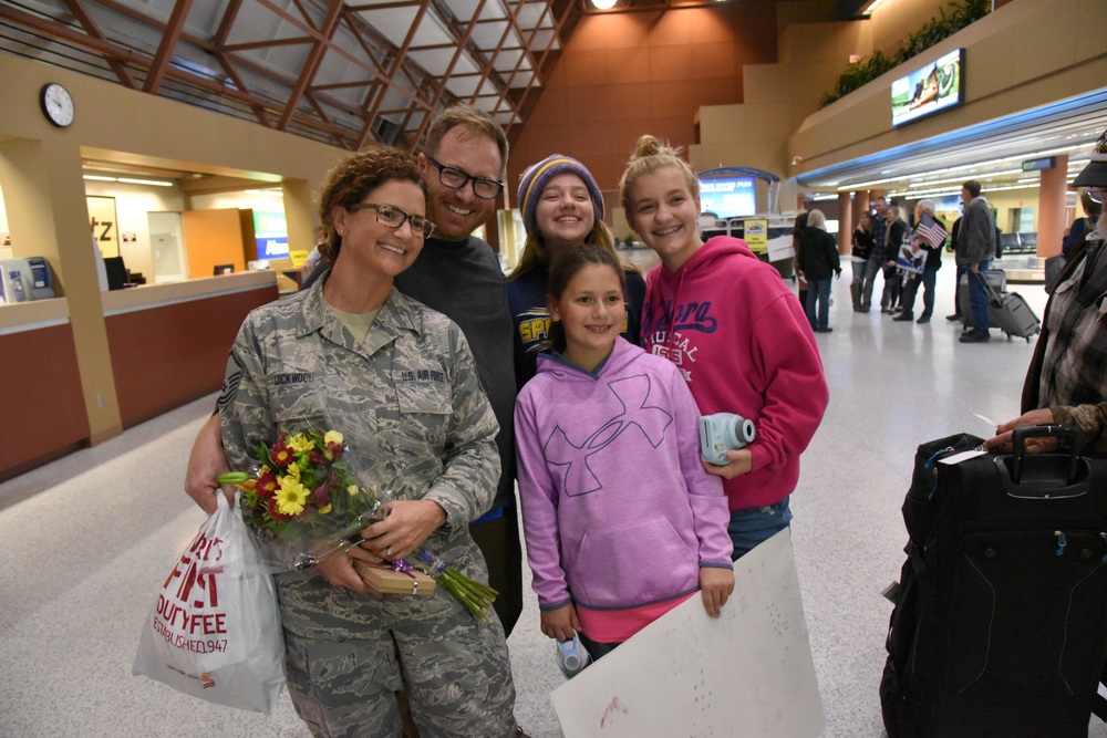 119th Wing members return from southwest Asia deployment