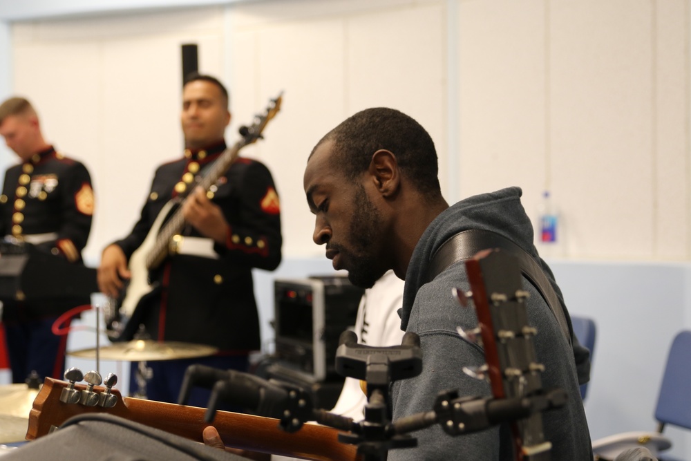 2dMarDiv Band visits Virginia schools