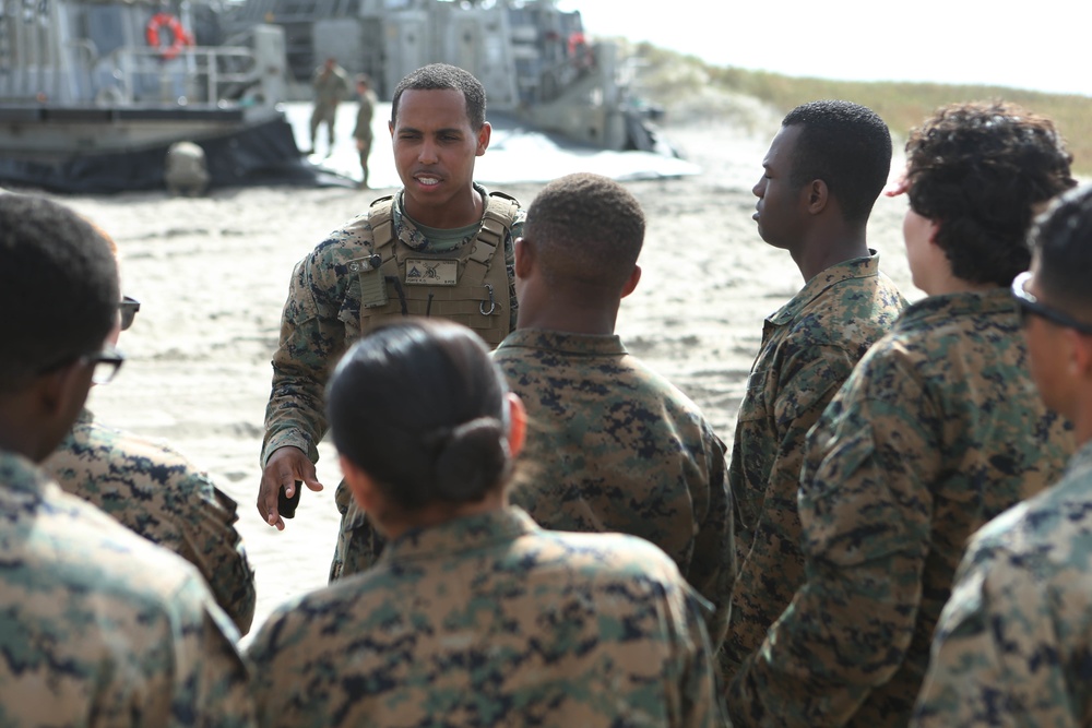 U.S. Marines and Sailors Participate in Amphibious Assault Training