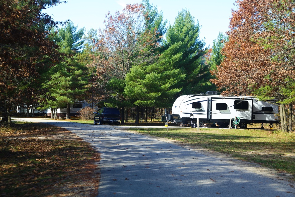 Fall at Fort McCoy's Pine View Campground