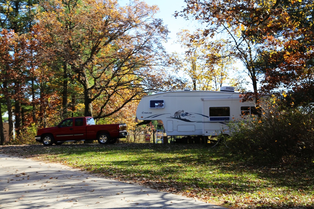 Fall at Fort McCoy's Pine View Campground