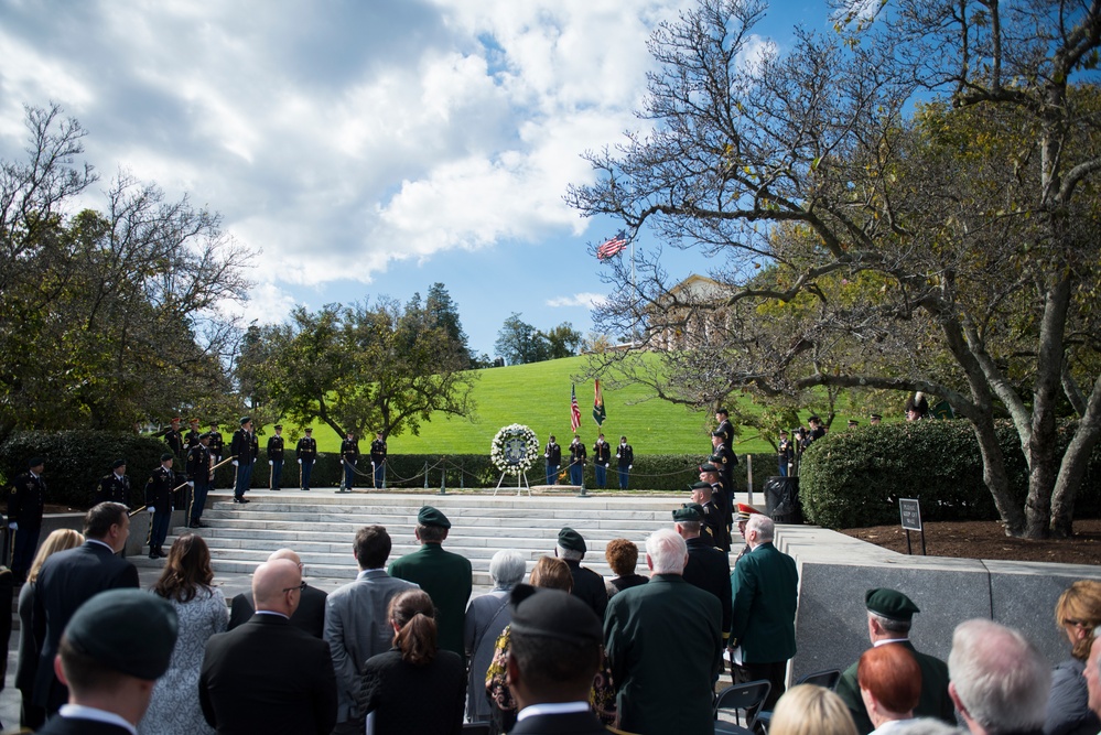 1st Special Forces Command (Airborne) Wreath-Laying Ceremony to Commemorate President John F. Kennedy's Contributions to the U.S. Army Special Forces.