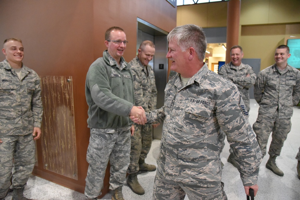 119th Wing Communications Flight members return from southwest Asia deployment