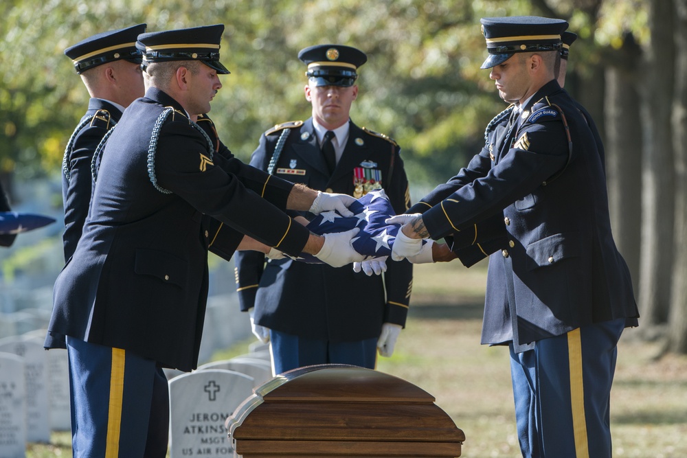 Graveside Service for U.S. Army Staff Sgt. Alexander Dalida in Section 60 of Arlington National Cemetery