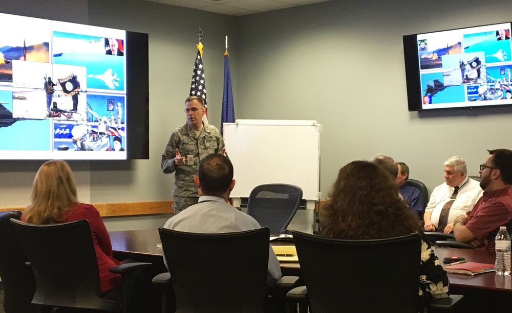 The Air Force engineer visits AFCEC