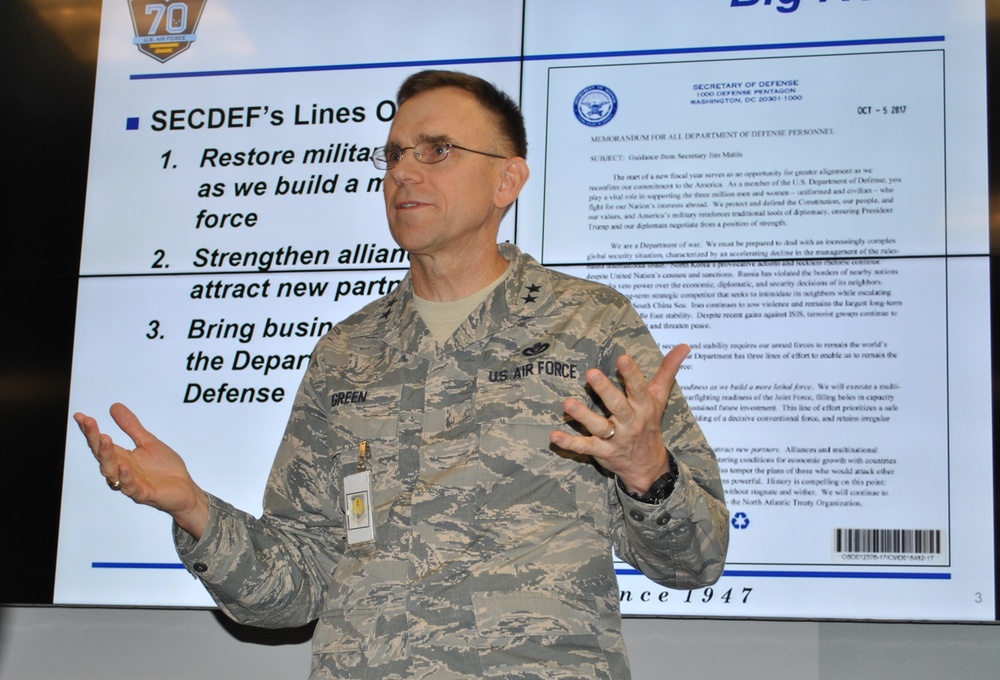 The AF civil engineer addresses AFCEC