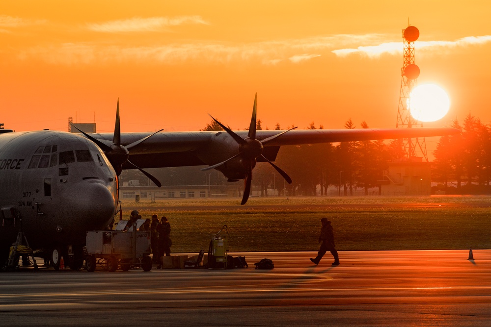 Yokota receives 6th C-130J from Dyess AFB