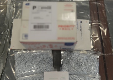 Fentanyl Pills Seized by HSI