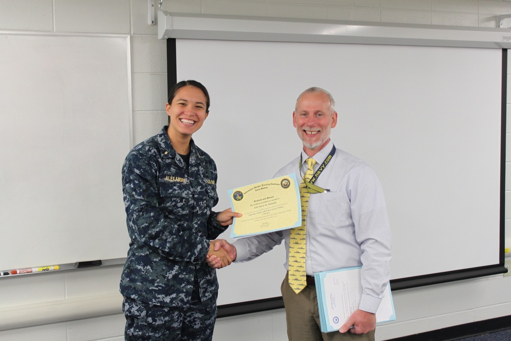 IWTC Corry Station Instructor Graduates 1000th Student