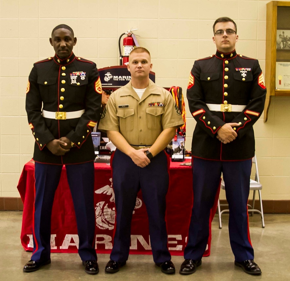 Montgomery Marines help kick off Magic City Classic