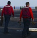 Sailors Work on Flight Deck