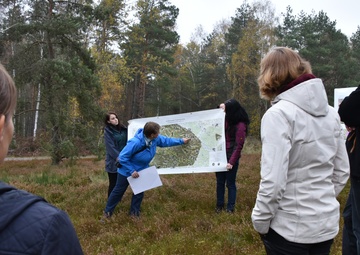 Danish Ministry of Defense representatives visit Grafenwoehr Training Area.