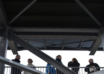 Danish Ministry of Defense representatives visit Grafenwoehr Training Area.