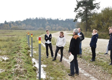 Danish Ministry of Defense representatives visit Grafenwoehr Training Area.