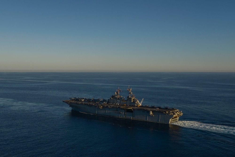 Dawn Blitz 2017 USS Essex (LHD 2) Aerials