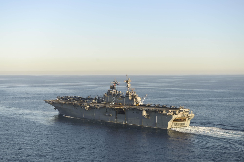 Dawn Blitz 2017 USS Essex (LHD 2) Aerials