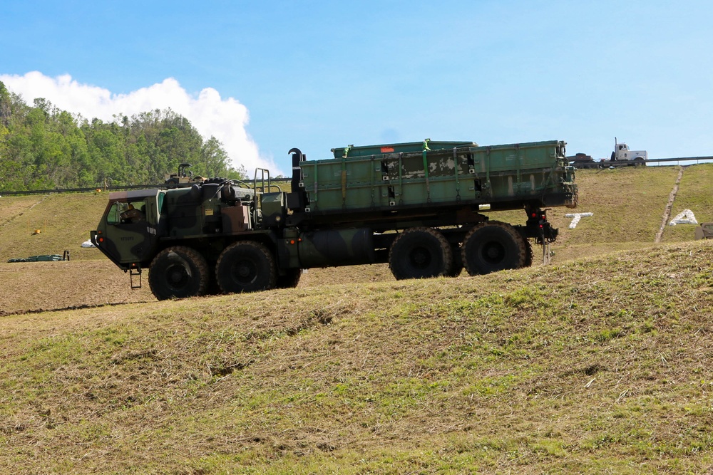 Works at Guajataca Dam