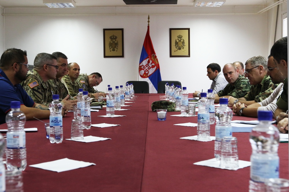 Kosovo Force, Multinational Battle Group – East Strengthen Interoperability with Serbian Armed Forces