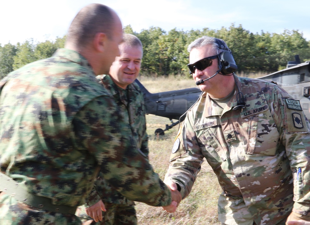 Kosovo Force, Multinational Battle Group – East Strengthen Interoperability with Serbian Armed Forces