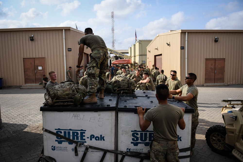 EARF team conducts an Emergency Deployment Readiness Exercise