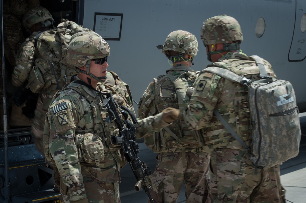 EARF team conducts an Emergency Deployment Readiness Exercise
