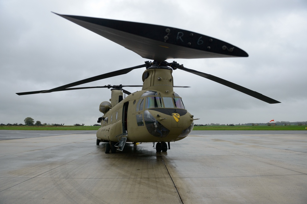 Display of 1ACB Helicopters heading for Atlantic Resolve