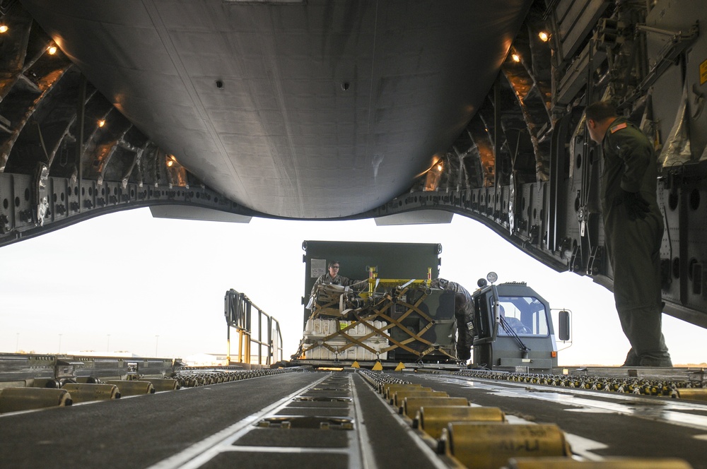 Ohio Army National Guard Black Hawks on the way to Puerto Rico