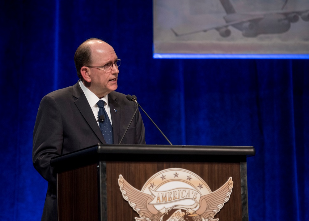 Under Secretary of the Air Force speaks at A/TA