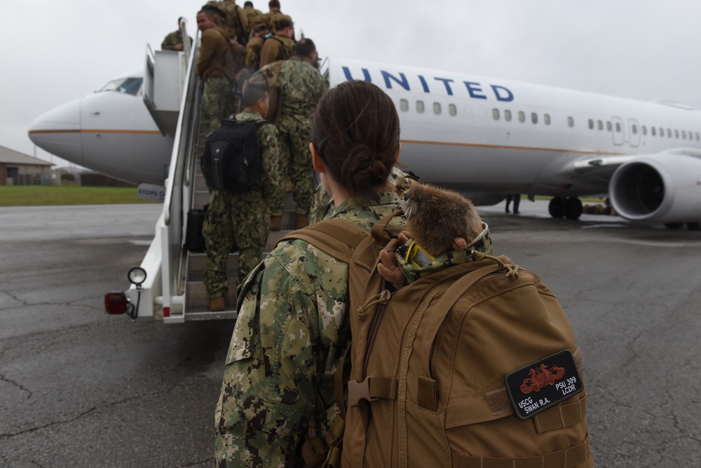 Coast Guard Port Security Unit 309 deploys to Guantanamo Bay