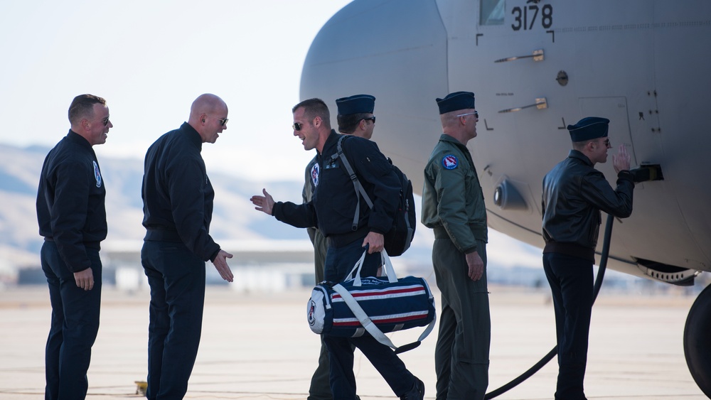 Thunderbirds arrive in Boise