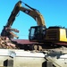 Contractors remove decades-old buildings on Fort McCoy's cantonment area